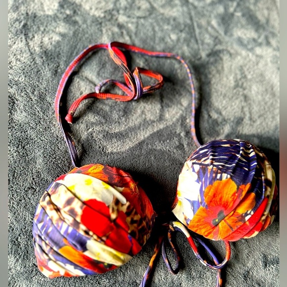 Agua de Coco bikini top size M - Picture 3 of 5